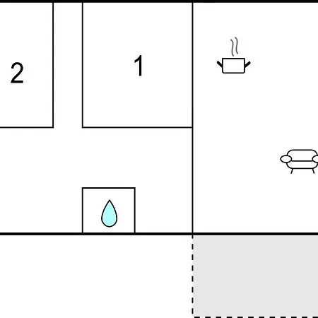 Сasa de vacaciones 2 Bedroom In Albagnano Di Bee